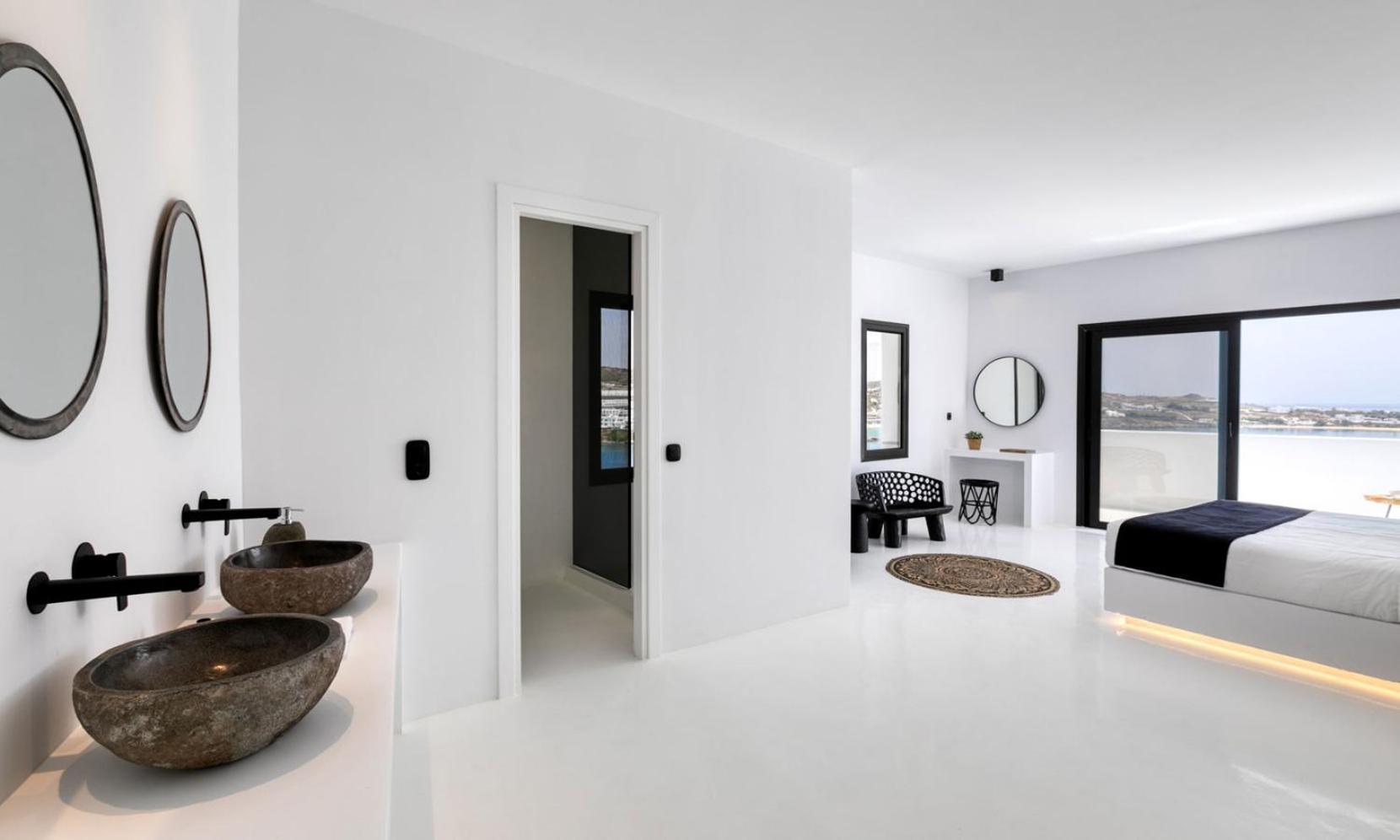 Psarou Black Villa 2 Eksteriør billede